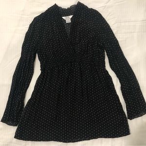 Blouse color black size S brand S.L.B